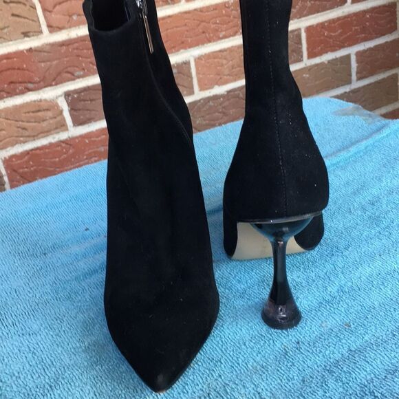 Gianni Bini Black Suede Bootie - Picture 10 of 10